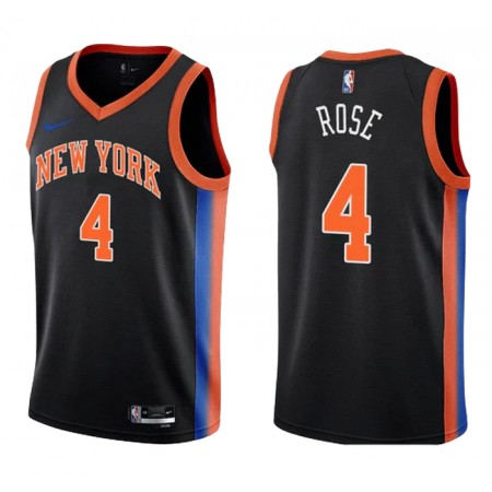 Dres New York Knicks Derrick Rose 4 Nike 2022-23 City Edition Swingman